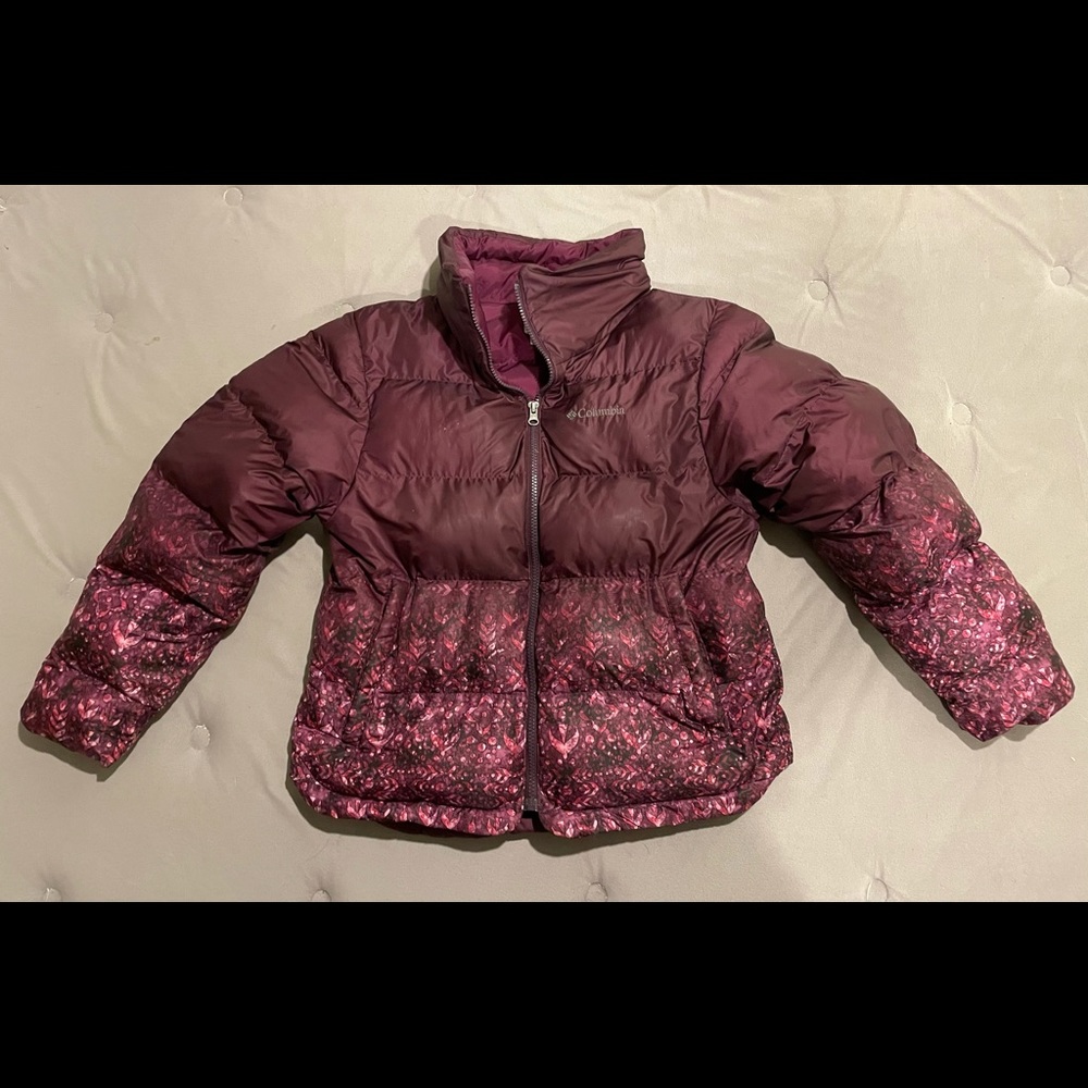 Columbia coat. Girls size large 14/16. Frozen 2.